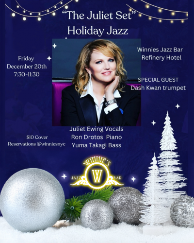 Juliet Ewing (the Juliet Set) at Winnie's Jazz Bar