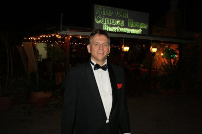 Fred De Jong at The Old Cunucu House Restaurant