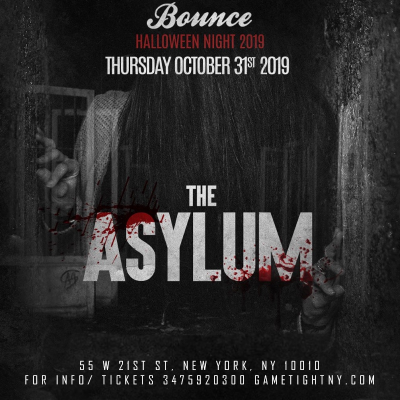 Bounce Nyc Halloween Night Party 2019 at Bounce - event poster Bounce Nyc Halloween Night Party 2019 at Bounce