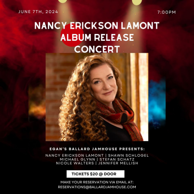 Nancy Erickson Lamont at Egans Jam House