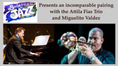 Spirited Jazz With Attila Fias Trio And Miguelito Valdez Sun 28th Apr 7:15 At 5575 West Saanich Rd at 5575 West Saanich Road