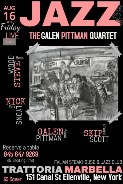 The Galen Pittman Quartet at Trattoria Marbella