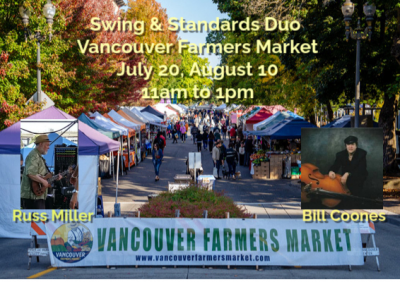 Swing & Standards Duo Vancouver Farmers Mkt at Vancouver Farmers Market