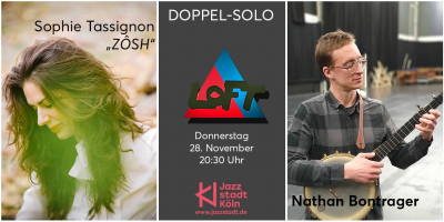 Doppel-solo-konzert: Sophie Tassignon „zÔsh“ // Nathan Bontrager at Loft