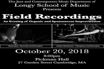 Field Recordings at Edward Pickman Concert Hall / Longy School Of Music