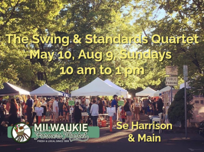 Swing & Standards Quartet at Milwaukie Farmers Market