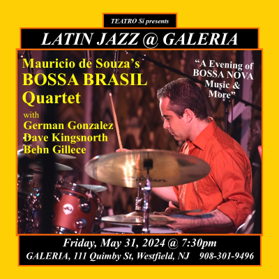 Mauricio De Souza's Bossa Brasil Quartet at Galeria West Art Gallery