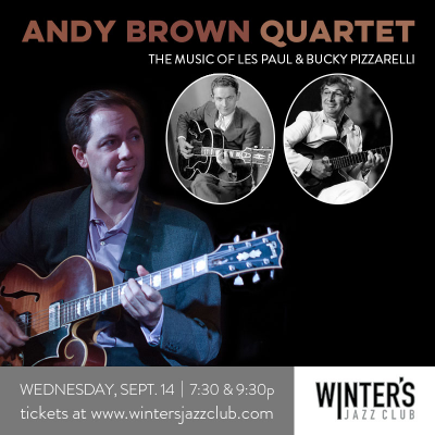 Andy Brown Quartet at Winter's Jazz Club
