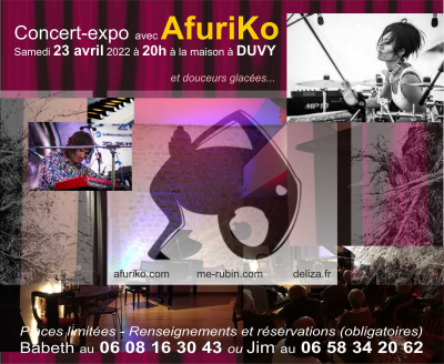 Afuriko at Chez M.e. Rubin