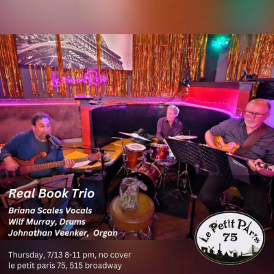 Real Book Trio at Paris 75