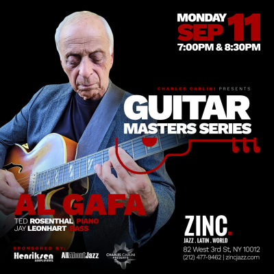 Guitar Masters Series: Al Gafa at Zinc Bar