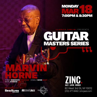 Guitar Masters Series: Marvin Horne at Zinc Bar