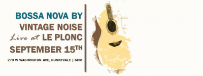 Bossa Nova By Vintage Noise at Le Plonc Wine Bar