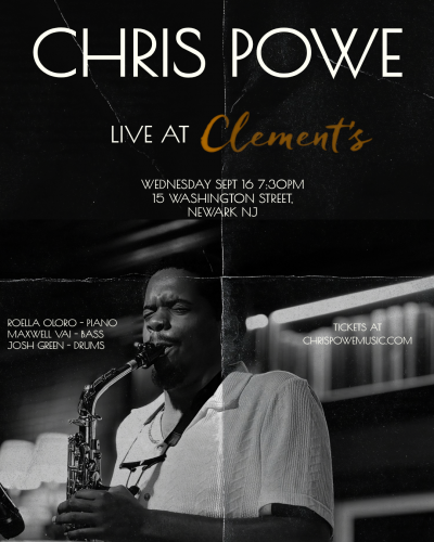 Rutgers IJS Presents Saxophonist Chris Powe