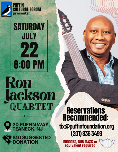 Ron Jackson Quartet at Puffin Cultural Forum