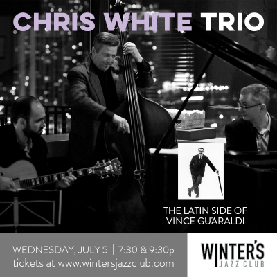 Chris White Trio at Winter's Jazz Club