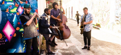 Jazz In The Neighborhood: SueƱos at Rendon Hall - event poster Jazz In The Neighborhood: SueƱos at Rendon Hall