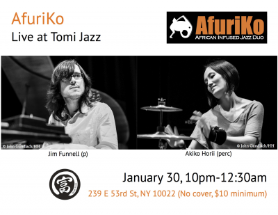 Afuriko at Tomi Jazz