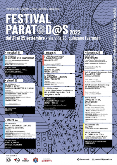 Reading All' Ombra Della Terra musiche di Luca Crispino at Paratodos Festival at Paratodos Festival - event poster Reading All' Ombra Della Terra musiche di Luca Crispino at Paratodos Festival at Paratodos Festival