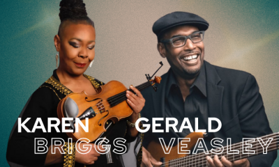 Gerald Veasley & Karen Briggs at Middle C Jazz - event poster Gerald Veasley & Karen Briggs at Middle C Jazz