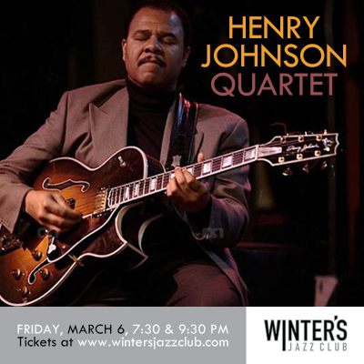 Henry Johnson Quartet at Winter's Jazz Club