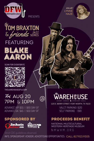 Tom Braxton & Friends featuring Blake Aaron at The Warehouse On Berry