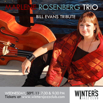 Marlene Rosenberg Trio at Winter's Jazz Club