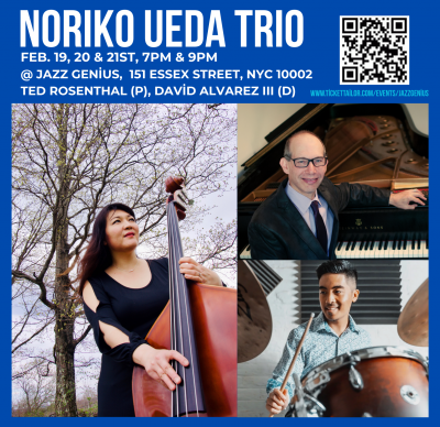 Noriko Ueda Trio at Jazz Genius