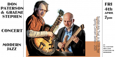 Don Paterson & Graeme Stephen at Scottish Arts Club
