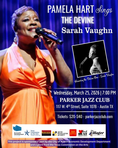 Pamela Hart Sings The Devine Sarah Vaughn at Parker Jazz Club