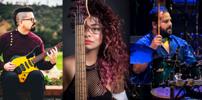 Jan Rivera, Mohini Dey, Gino Banks at Alvas Showroom