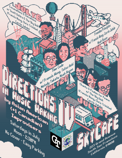 Directions In Music Making By Asian American (+1 Canadian) Improvisers Iv at Sky Cafe - event poster Directions In Music Making By Asian American (+1 Canadian) Improvisers Iv at Sky Cafe