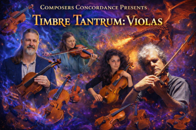 Composers Concordance  Timbre Tantrum - Violas at Rhythmic Arts Center