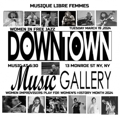 Women In Free Jazz -Women's History Month 2024 at Downtown Music Gallery