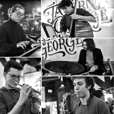 Emerging Artists Series & Open Jam Session: The Only Only Quintet at Tavern On George - event poster Emerging Artists Series & Open Jam Session: The Only Only Quintet at Tavern On George