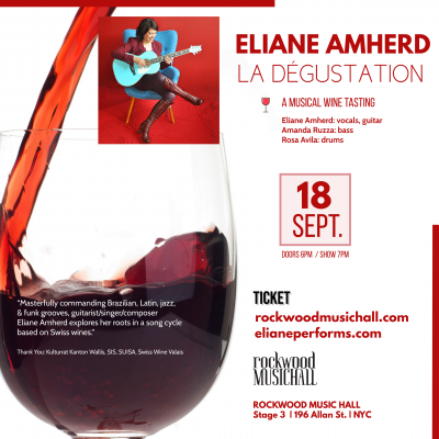 Eliane Amherd Trio  at Rockwood Music Hall Stage 3