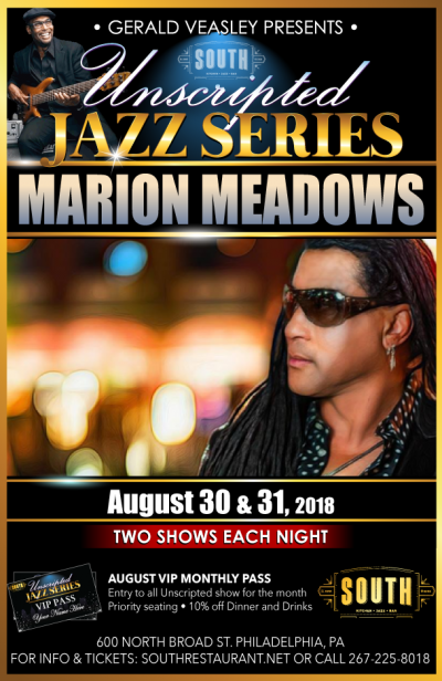 Marion Meadows And Gerald Veasley at Unscripted Jazz Series At South at South Jazz Club