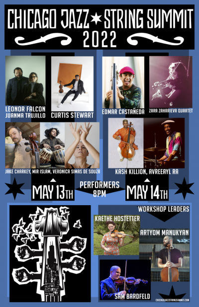 Curtis Stewart at Chicago Jazz String Summit at Constellation - event poster Curtis Stewart at Chicago Jazz String Summit at Constellation