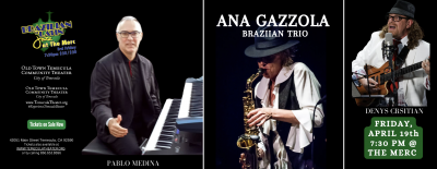 Ana Gazzola Trio: Brazilian Jazz & Beyond! at The Merc