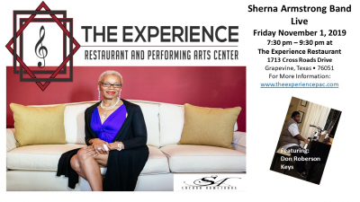Sherna Armstrong Band Live  at The Experience Restaurant And Performance Art Center