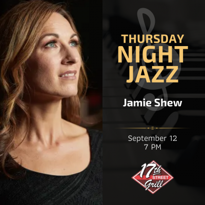 Thursday Night Jazz With Jamie Shew Quartet at Jojo's Hideaway At 17th Street Grill