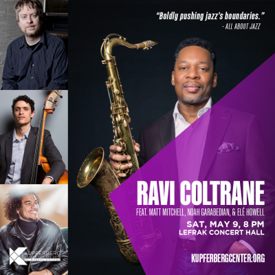 Ravi Coltrane at LeFrak Concert Hall