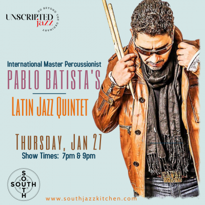 Pablo Batista's Latin Jazz Quintet at South Jazz Club