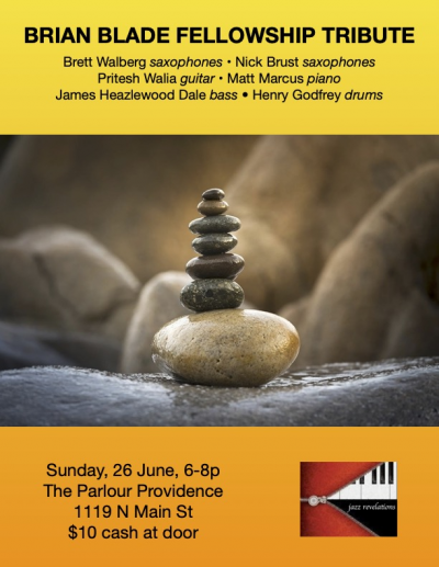 Jazz Revelations: Brian Blade Fellowship Tribute at The Parlour - event poster Jazz Revelations: Brian Blade Fellowship Tribute at The Parlour