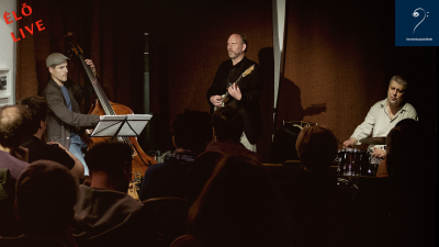 Harmonia Jazz Workshop #12: GĂĄbor JuhĂĄsz Trio at Budapest Jazz Club - event poster Harmonia Jazz Workshop #12: GĂĄbor JuhĂĄsz Trio at Budapest Jazz Club