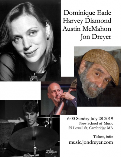 Dominique Eade With The Harvey Diamond Trio at New School Of Music