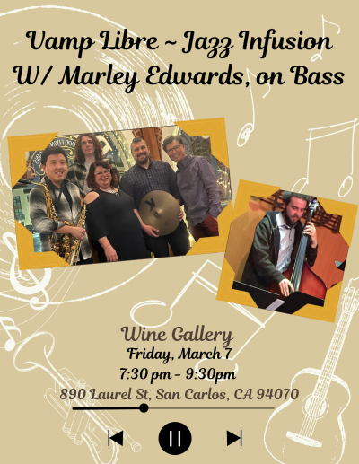 Vamp Libre Band at Wine Gallery 890