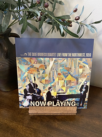 Vinyl Now Playing Stand