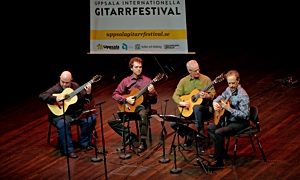 Jazz article: Los Angeles Guitar Quartet's European Debut of Pat Metheny Commission Highlights Uppsala International Guitar Festival