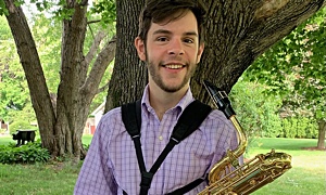 Jazz article: Baritone Saxophonist Tate Hanlon: Winner of Gerry’s Jazz Challenge